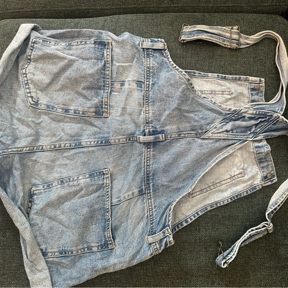 🐻🌸 Free People 🌸🐻 WE THE FREE Ziggy Shorts Overalls - Picture 5 of 6